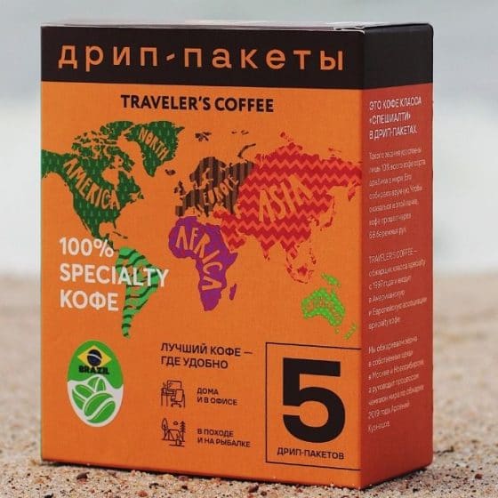 Travelers Coffee Упаковка года для кофе 2021