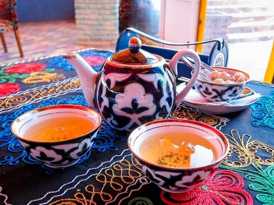 Чай в Узбекистане