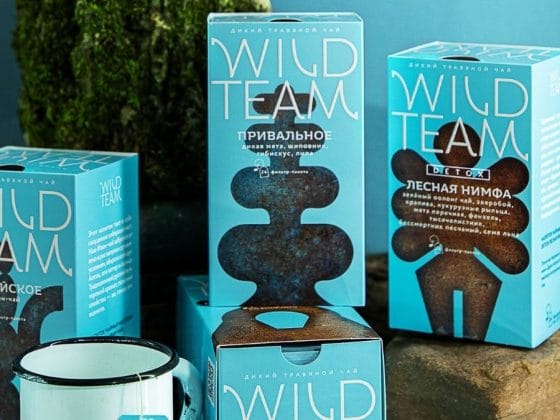 Упаковка года 2021 чай Wildteam
