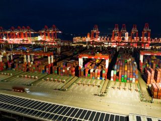 Заторы в портах Китая из-за омикрона