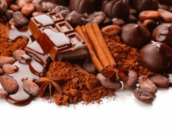 Какао и продукты