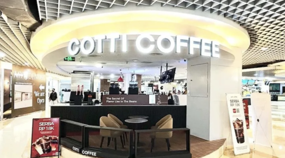 Cotti coffe Китай