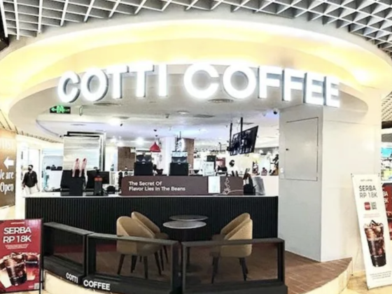 Cotti coffe Китай